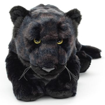 Schwarzer Panther, liegend - 44 cm (Länge)