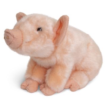 Ferkel, sitzend - 20 cm (Länge)