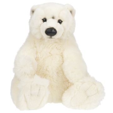 Eisbär, sitzend - 33 cm (Höhe)