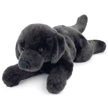 Labrador schwarz, liegend - 40 cm (Länge)