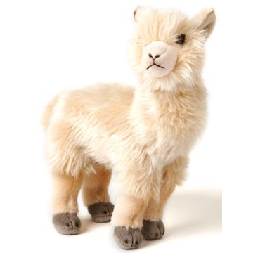 Alpaka beige, stehend - 23 cm (Höhe)