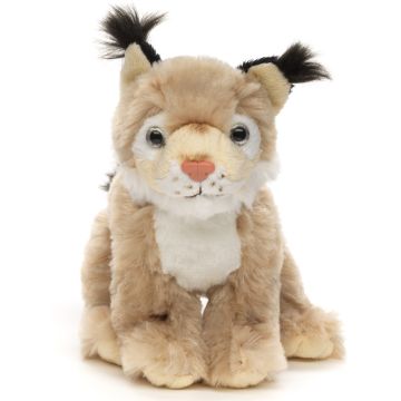 Luchs, sitzend - 16 cm (Länge)