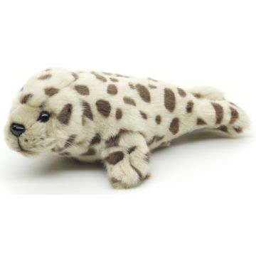 Seehund (grau-gepunktet) - Robbe - 21 cm (Länge)