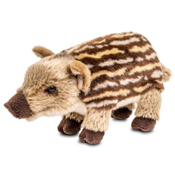 Frischling, stehend - 25 cm (Länge) -- Plüsch-Wildschwein