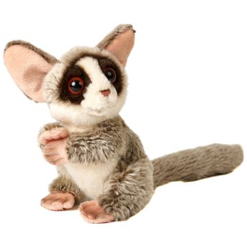 Buschbaby, sitzend, mit Klett, - 20 cm (Höhe)