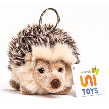 Igel mit Schlüsselanhänger - 13 cm (Länge)