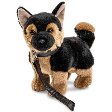 Deutscher Schäferhund Welpe, stehend (mit Leine) - 26 cm (Höhe)