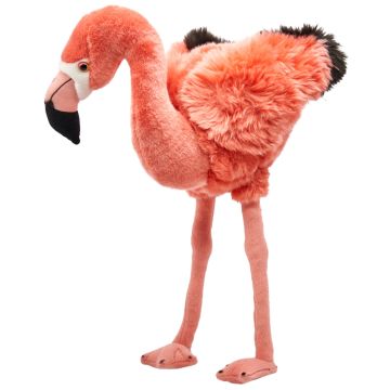 Flamingo, standing - 46 cm (height) -- Plush Bird