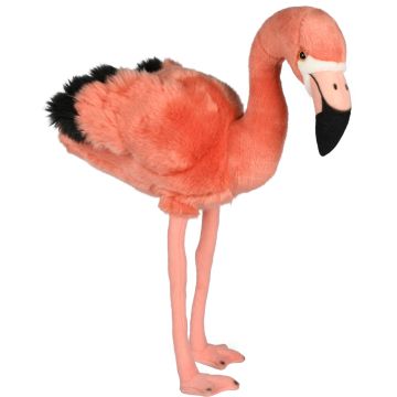 Flamingo rosa, stehend - 46 cm (Höhe)