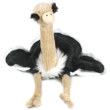 Handpuppe Strauß - 33 cm (Höhe)