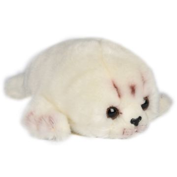 Robbenbaby (weiß) - 33 cm (Länge)