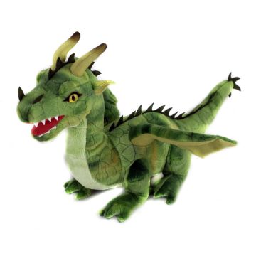 Drache grün - 40 cm (Länge)
