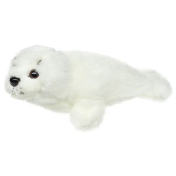 Sattelrobben-Baby (weiß) - 21 cm (Länge)