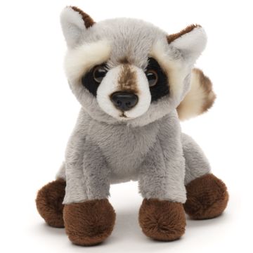 Waschbär (grau) Plushie - 13 cm (Höhe)