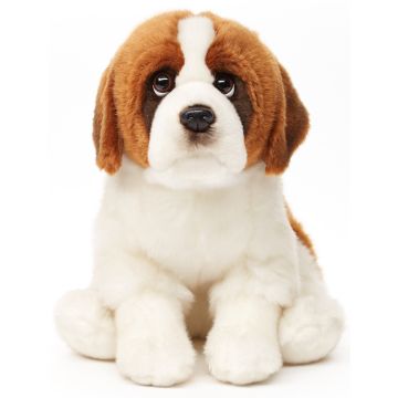 Bernhardiner, sitzend - 25 cm (Höhe)