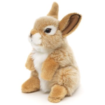 Hase, stehend (beige) - 18 cm (Höhe)