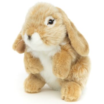 Widderkaninchen, stehend (beige) - 18 cm