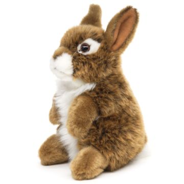 Hase, stehend (braun) - 18 cm (Höhe)