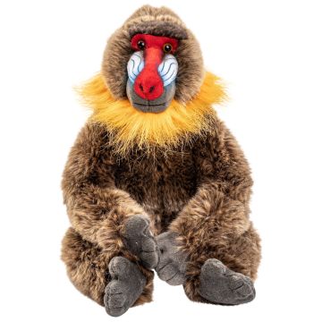 Mandrill mit Klettverschluss an den Händen - 29 cm (Höhe)