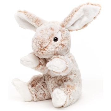 Hase mit Schlappohren, groß (hellbraun) -  superweich - 22 cm (Höhe)