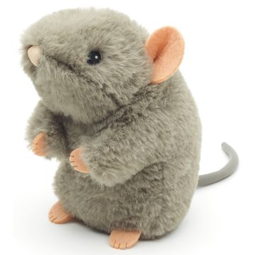 Maus, sitzend - 15 cm (Höhe) - 'Eco-Line' - 100 % recyceltes Material