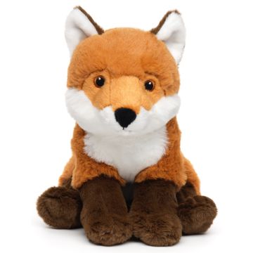 Rotfuchs, sitzend - 25 cm (Höhe) - 'Eco-Line' - 100 % recyceltes Material