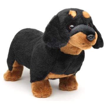 Dackel, stehend (ohne Leine) - 28 cm (Länge)