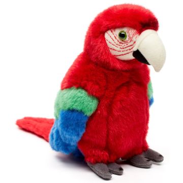 Papagei (rot) - 24 cm (Höhe)