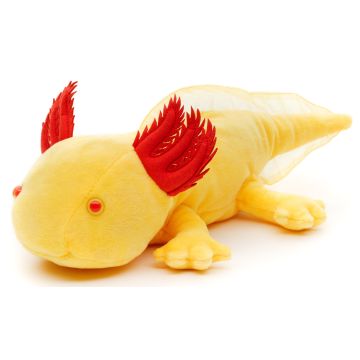 Axolotl (gelb mit roten Augen) - 32 cm (Länge)