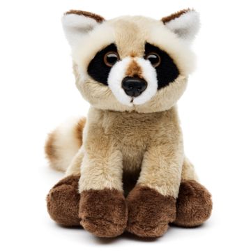 Waschbär Plushie (braun) - 13 cm (Höhe)