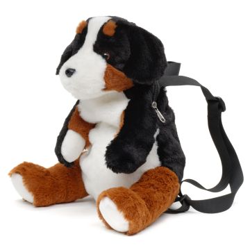 Rucksack aus Plüsch (Berner Sennenhund) - 35 cm (Höhe)