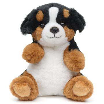 Bernese Mountain Dog, sitting - Kawaii - 17 cm (height) -- Plush Dog