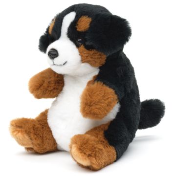 Berner Sennenhund, sitzend - Kawaii-Stil - 17 cm (Höhe)