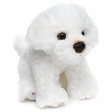 Malteser Plushie, sitzend - 13 cm (Höhe)