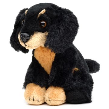 Dackel Plushie, sitzend - 13 cm (Höhe)