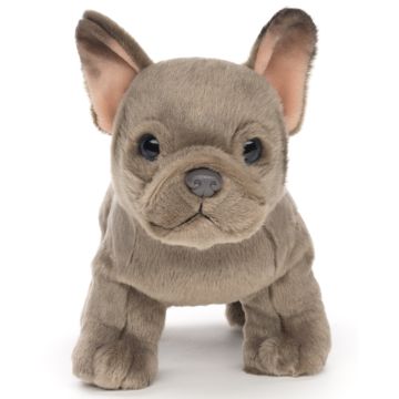 Französische Bulldogge (grau) - Ohne Leine - 26 cm (Länge)