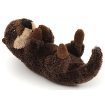 Otter Rückenschwimmer Plushie - 17 cm (Länge)