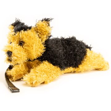 Yorkshire Terrier Plushie (mit Leine) - 21 cm (Länge)
