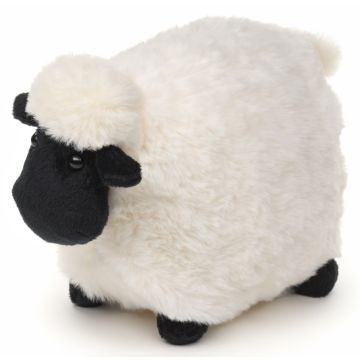 Schaf (schwarz-weiß), stehend - 19 cm (Länge)
