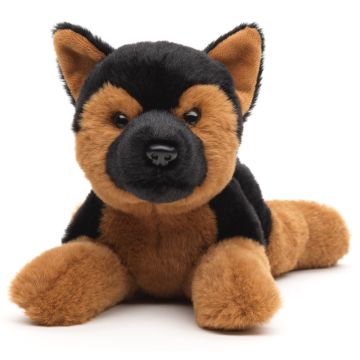 Deutscher Schäferhund, liegend - 27 cm (Länge) - 'Eco-Line' - 100 % recyceltes Material